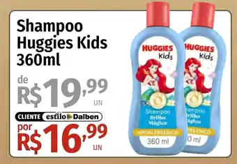 Supermercado Dalben Shampoo Huggies Kids oferta
