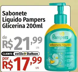Supermercado Dalben Sabonete Líquido Pampers Glicerina oferta