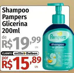 Supermercado Dalben Shampoo Pampers Glicerina oferta