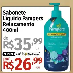 Supermercado Dalben Sabonete Líquido Pampers Relaxamento oferta