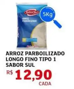 Assaí Atacadista Arroz parboilizado longo fino tipo 1 sabor sul oferta
