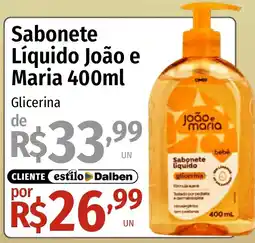 Supermercado Dalben Sabonete Líquido João e Maria oferta