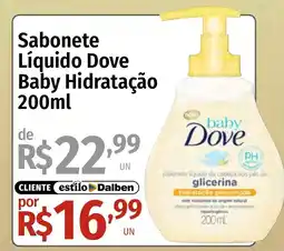 Supermercado Dalben Sabonete Líquido Dove Baby Hidratação oferta