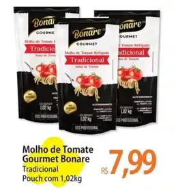Atacadão Molho de Tomate Gourmet Bonare oferta