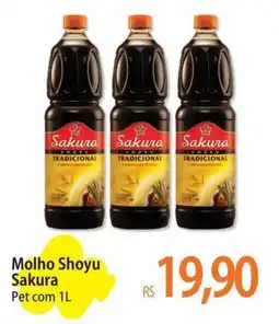 Atacadão Molho Shoyu Sakura oferta