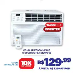 DB Supermercados Cond ar fontaine dig 10.000BTUS HEJ101207003 oferta