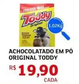 Assaí Atacadista Achocolatado em pó original toddy oferta