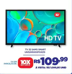 DB Supermercados Tv 32 sams smart UN32H5000FGXZD oferta