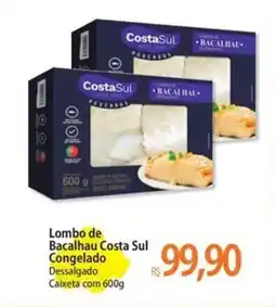 Atacadão Lombo de Bacalhau Costa Sul Congelado Dessalgado oferta