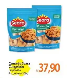 Atacadão Camarão Seara Congelado Empanado Pacote oferta