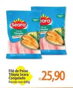 Atacadão Filé de Peixe Tilápia Seara Congelado Pacote oferta