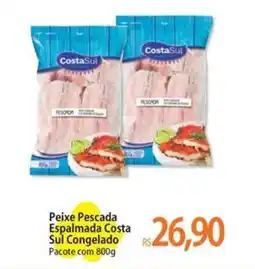 Atacadão Peixe Pescada Espalmada Costa Sul Congelado Pacote oferta