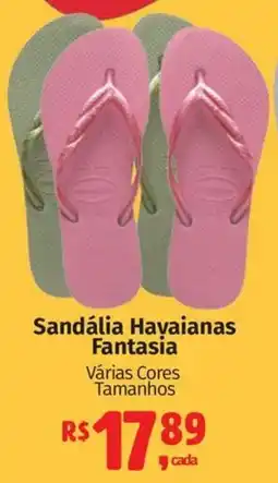 Supermercados Mateus Sandália Havaianas Fantasia oferta