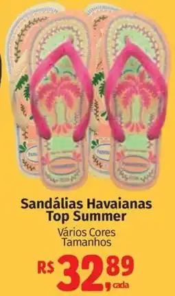 Supermercados Mateus Sandálias Havaianas Top Summer Vários Cores Tamanhos oferta