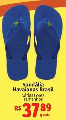 Supermercados Mateus Sandália Havaianas Brasil Várias Cores Tamanhos oferta