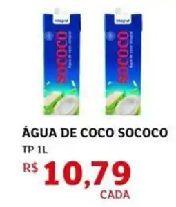 Assaí Atacadista Água de coco sococo oferta
