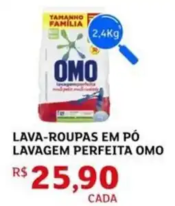 Assaí Atacadista Lava-roupas em pó lavagem perfeita omo oferta