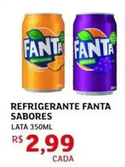 Assaí Atacadista Refrigerante fanta sabores oferta