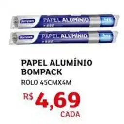 Assaí Atacadista Papel alumínio bompack rolo 45cmx4m oferta