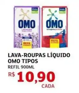 Assaí Atacadista Lava-roupas líquido omo tipos oferta