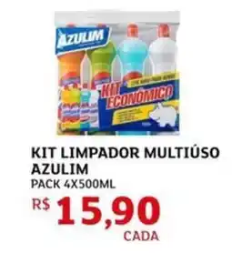 Assaí Atacadista Kit limpador multiuso azulim oferta