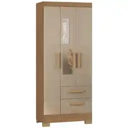 Benoit Guarda Roupa / Roupeiro Barcellona 4503R-490 Fortaleza 3 Portas 2 Gavetas com Espelho 180x74 oferta