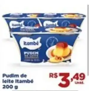 Tatico Pudim de Leite Itambe 200g oferta