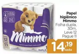 Carrefour Papel higiênico Mimmo oferta