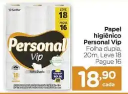 Carrefour Papel higiênico Personal Personal Vip oferta