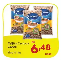 Novo Atacarejo Feijão Carioca Camil Tipo 1 oferta