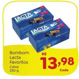 Novo Atacarejo Bombom Lacta Favoritos Caixa oferta