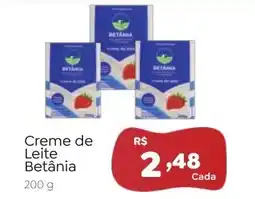 Novo Atacarejo Creme de Leite Betânia oferta