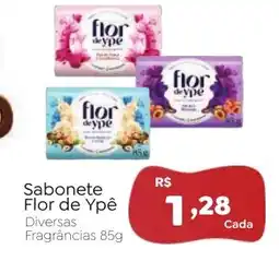 Novo Atacarejo Sabonete Flor de Ypê Diversas Fragrâncias oferta