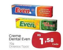 Novo Atacarejo Creme Dental Even oferta