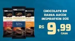 Bahamas Mix Chocolate em barra arcor inspiration oferta