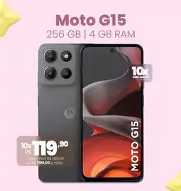 Lojas Becker Moto G15 256 GB | 4 GB RAM oferta