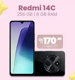 Lojas Becker Redmi 14C 256 GB 8 GB RAM oferta