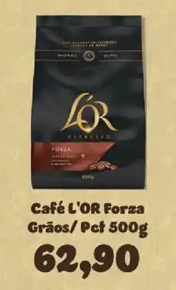 Supermercados Tauste Café L'OR Forza Grãos/Pct oferta