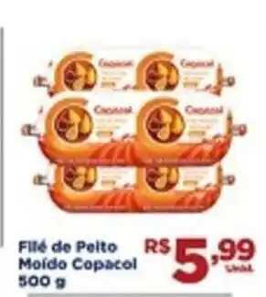 Tatico File de Peito Moido Copacol 500g oferta