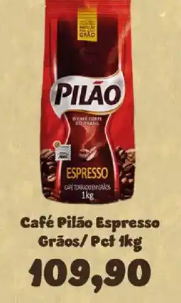 Supermercados Tauste Café Pilão Espresso Grãos/Pct oferta