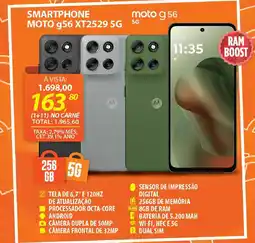 Lojas Cem Smartphone MOTO g56 XT2529 5G oferta