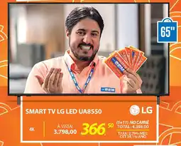 Lojas Cem Smart tv lg led UA8550 oferta