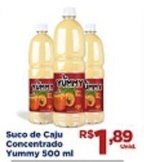 Tatico Suco de Caju Concentrado Yummy 500ml oferta