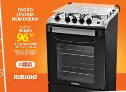 Lojas Cem Fogão itatiaia new dream oferta