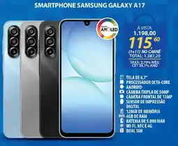 Lojas Cem Smartphone samsung galaxy a17 oferta