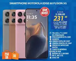 Lojas Cem Smartphone motorola edge 60 fusion 5g oferta