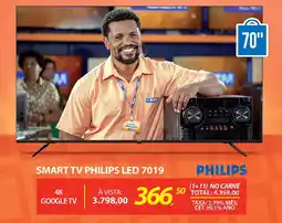 Lojas Cem Smart tv philips led 7019 oferta