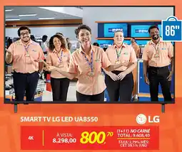 Lojas Cem Smart tv lg led ua8550 oferta