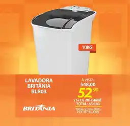 Lojas Cem Lavadora britânia blr03 oferta