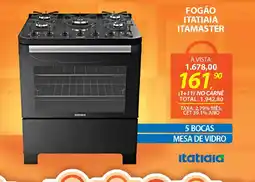 Lojas Cem Fogão itatiaia itamaster oferta